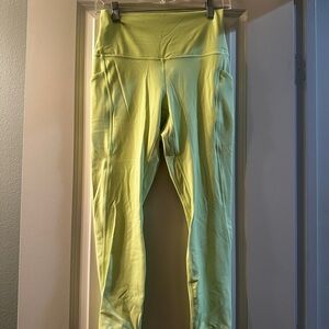 Lululemon Athletica Lime Leggings